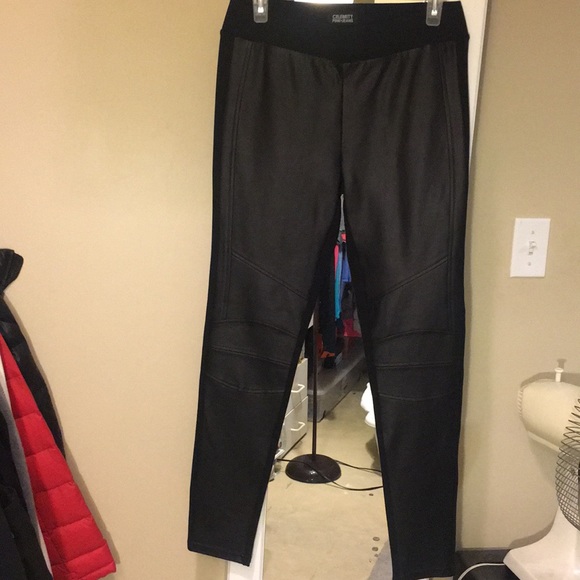 Celebrity Pink leather jeggings - Picture 1 of 2